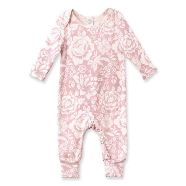 vintage-rose-cotton-romper Tesa Babe - Sophia's StyleBaby Girl Clothes-1